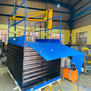Pit Mounted Scissor Lift With Bellows