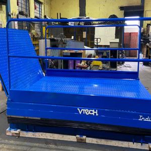 Pit Mounted Scissor Lift With Bellows