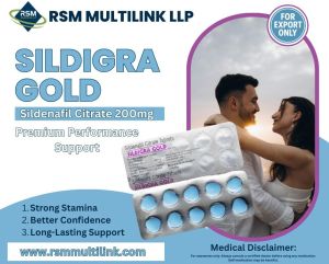 Sildigra Gold ( Sildenafil Citrate 200mg Tablet )