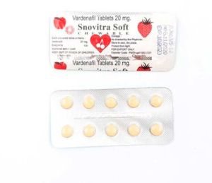 snovitra soft 20mg vardenafil tablets