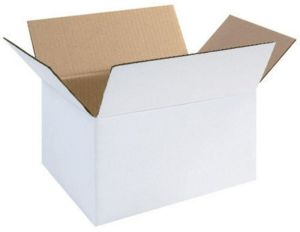 Duplex White Corrugated Box