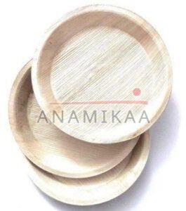 Round Areca Leaf Plates