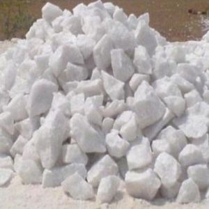 White Silica Quartz Lumps