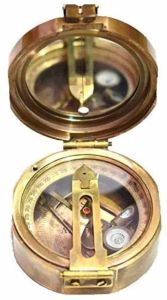 Brass Burton Compass