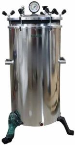 Double Walled Vertical Autoclave
