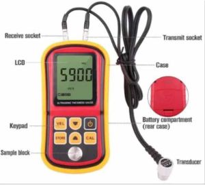 Ultrasonic Sensor Thickness Gauge
