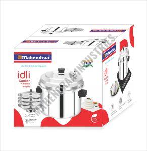 4 Plate Stainless Steel Idly Cooker