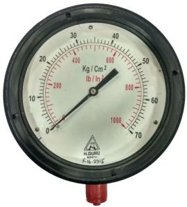 4 Inch H Guru Pressure Gauges