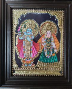 Krishna Ji Tanjore Paintings