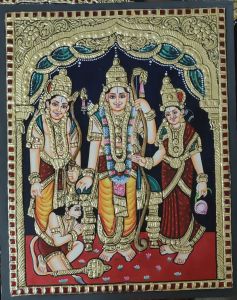 RAM Darbar Tanjore Paintings