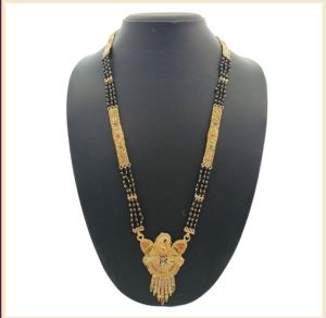 Golden Peacock Bloom Ritualwear Mangalsutra