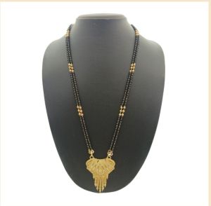 Golden Twin Tassel Ritualwear Mangalsutra