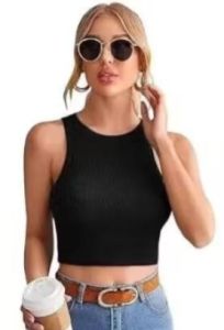 Ladies Black Brewline Tank Top