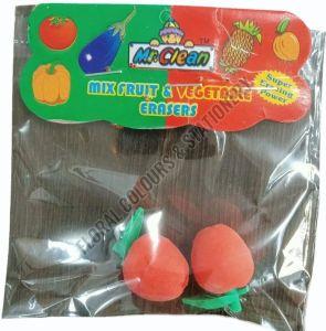 3D Apple Rubber Eraser Set