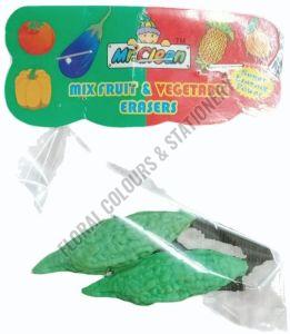 3D Bitter Melon Rubber Eraser Set