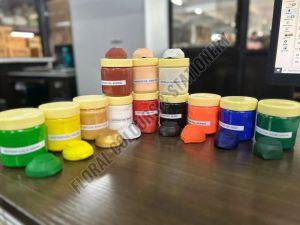 Furnn Bee Decorative Craft Pottery Color Set OF 12 Pcs