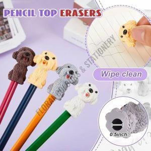 Cartoon Character Top Erasers Pencil