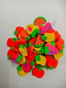 Fruit Shape Stationery Eraser Jar