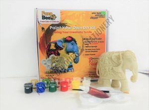 Funn Bee 3D Elephant Painting Craft Kit