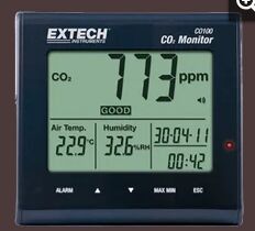 CO100 Desktop Indoor Air Quality CO2 Monitor