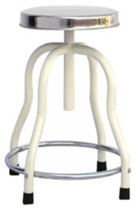 Round Stainless Steel Patient Stool