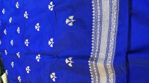 Banarasi Weaving Pure Katan Silk 3 Piece Ladies Suit Set