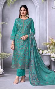 3 Piece Green Ladies Wool Suit