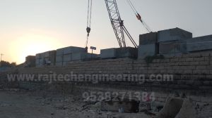 Precast Square Block Jetty Service
