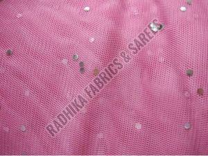 Pink Mesh Fabric