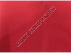 Plain Red Polyester Fabric