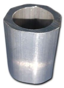 Tapered Round Aluminium Sleeve Profile