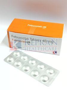 Febuxotab 40mg Febuxostat Tablets
