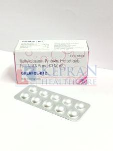 Galafol B12 Folic Acid Vitamin D3 Tablets