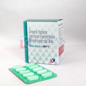 Glimbetic MP1 Glimepiride Metformin Hydrochloride Tablets