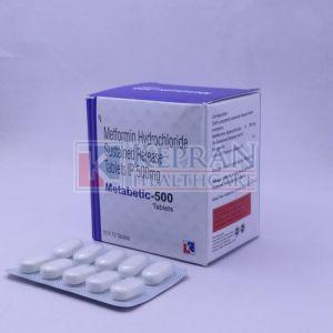 Metabetic 500mg Metformin Hydrochloride Tablets