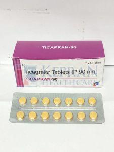 Ticapran 90mg Ticagrelor Tablets