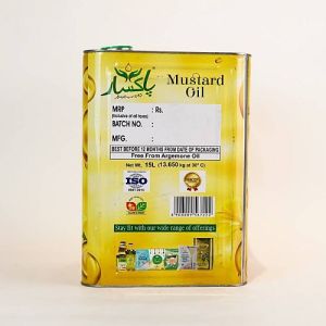 15L Paaksaar Mustard Oil