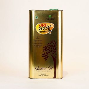 5 L Welnis Mustard Oil
