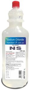 100ml Ns Sodium Chloride IV Fluid