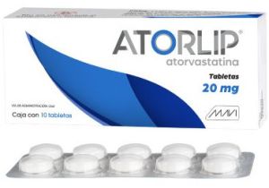 Atorlip 20mg Atorvastatina Tablets