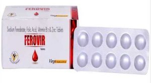 Ferovir Sodium Feredetate Folic Acid Tablets