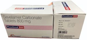 Phosgood 800mg Sevelamer Carbonate Tablets