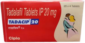 Tadacip 20mg Tadalafil Tablets