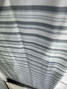 Pure Horizontal Strip Cotton Printed Fabric