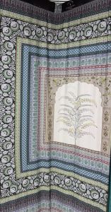 Jaipuri Pure Cotton Digital Printed Bedsheet Fabric