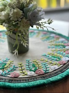 Hand Embroidered Placemats