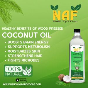 wood pressed coconut oil