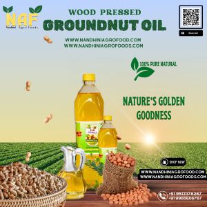 Wood Pressed Groundnut Oil