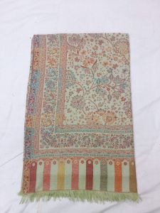 Ladies Kani Motif Polywool Cutting Shawl