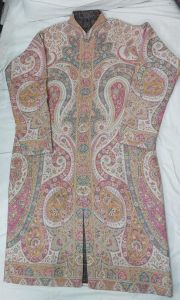 Ladies Kashmiri Printed Woolen Long Coat